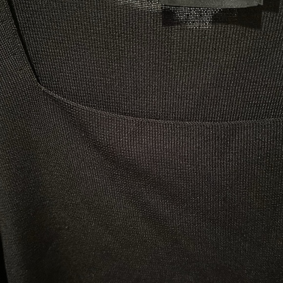 Vintage designer Dana Buchman top, black, sz XL, beautiful! 😻 ✨👚🍾 - Picture 4 of 6